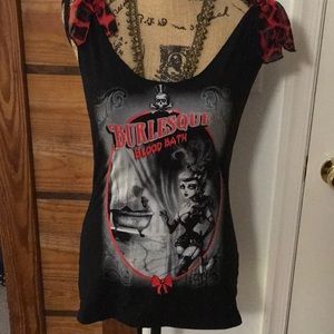 Goth tank tee